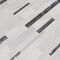 Msi Moderno Blanco Interlocking 12 In. X 18 In. X 8 Mm Metal Stone Blend Mesh-Mounted Mosaic Tile, 10PK ZOR-MD-0455 - alternate 2